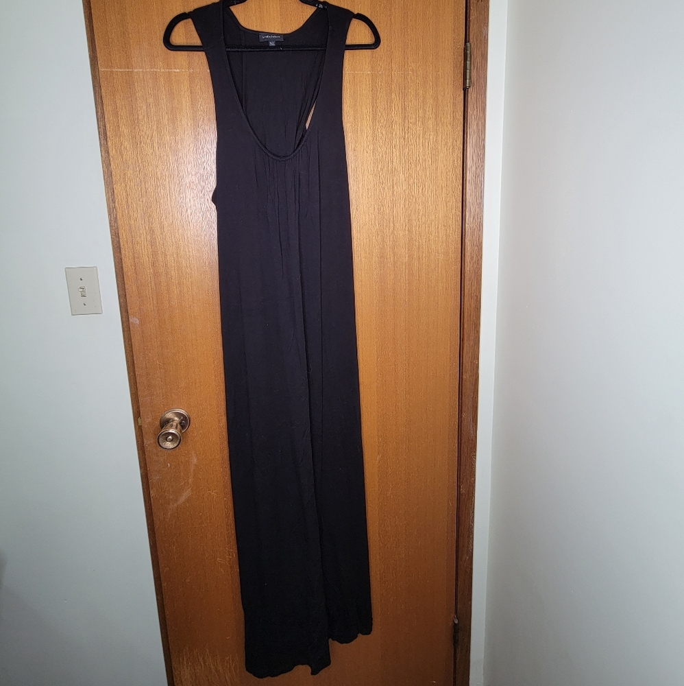Lord & Taylor Black Maxi Dress